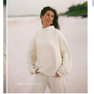 Parke Heritage Classic Mockneck - cream